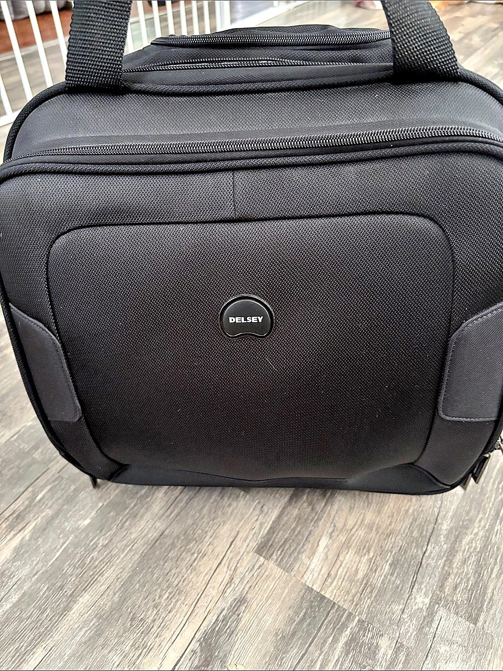 Delsey Rolling Travel Bag in Black